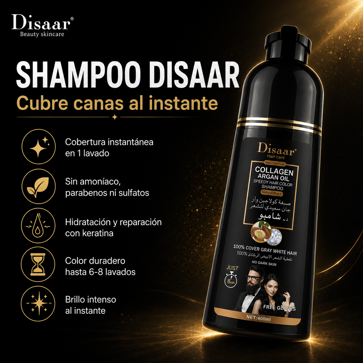 Disaar Shampoo — Cubre Canas.