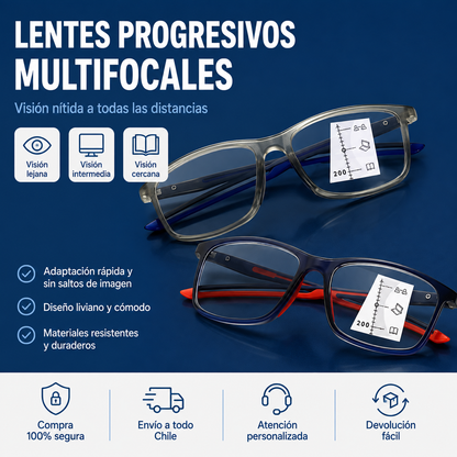 Gafas Multifocales 2 x 1