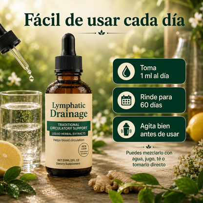 Gotas de Drenaje Linfático