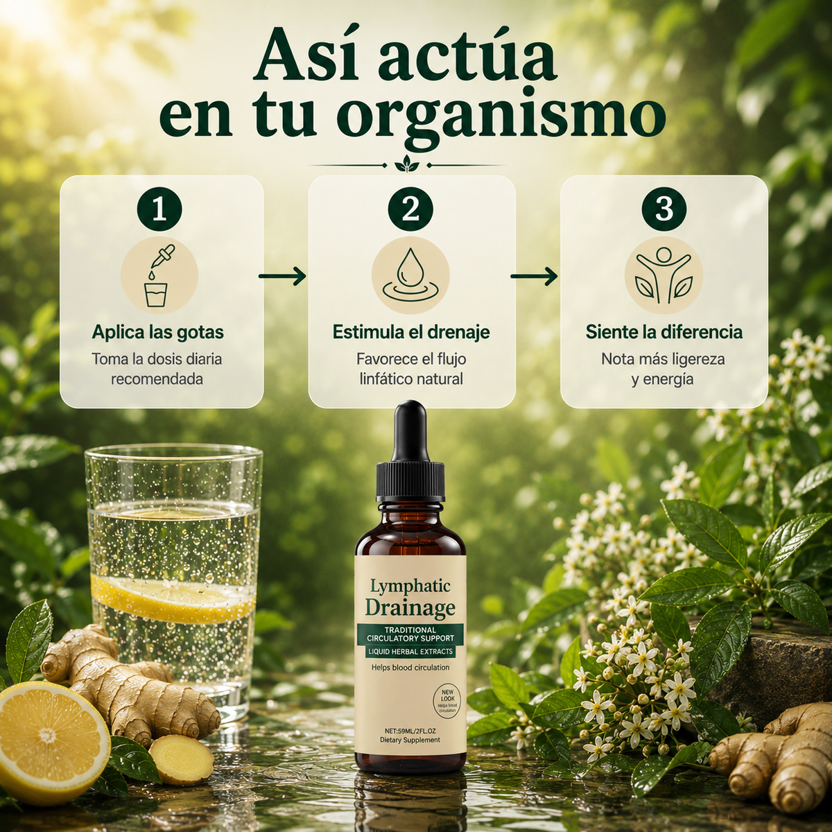 Gotas de Drenaje Linfático